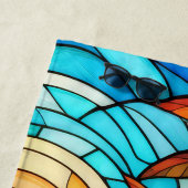 Serviette De Plage Drôle plage de citation être fou (En situation)