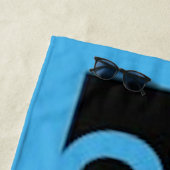 serviette de plage du Beach Club (En situation)