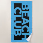 serviette de plage du Beach Club (Devant)