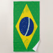 Serviette de plage du Brésil (Devant)