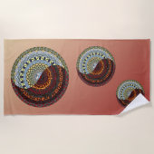 Serviette de plage du Ciel et de l'Enfer (Devant)