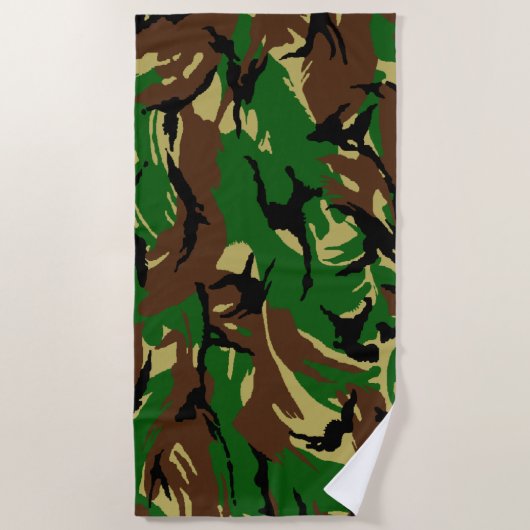 serviette de plage du DPM britannique CAMO (Devant)