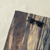 Serviette de plage du lac Sebago (En situation)