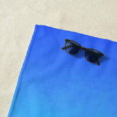 Serviette de plage du lac Sunset (En situation)