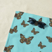 Serviette de plage du monarque ukrainien (En situation)