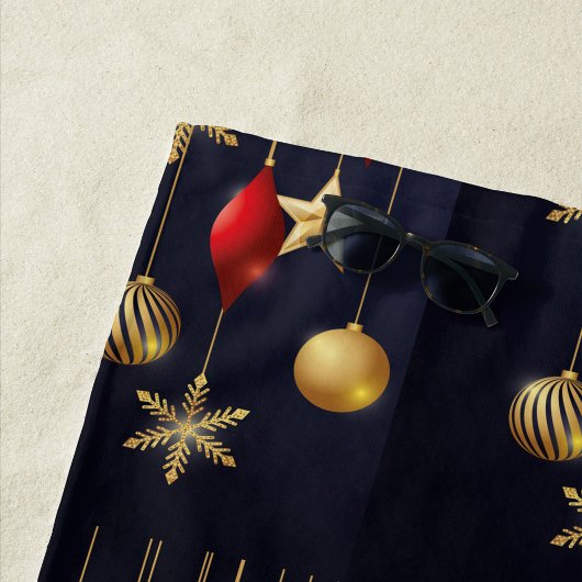 Serviette de plage du Nouvel An