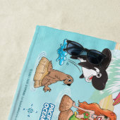 Serviette de plage du Paradise Beach du sud de la  (En situation)