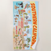 Serviette de plage du Paradise Beach du sud de la  (Devant)