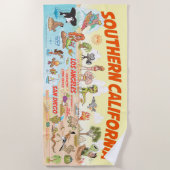 Serviette de plage du Paradise Beach du sud de la (Devant)