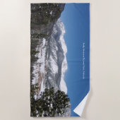 serviette de plage du Parc national de Rocky Mount (Devant)