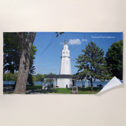 Serviette de plage du phare de Kimberly Point (Devant)