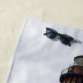 serviette de plage du phare Little Sable Point (En situation)