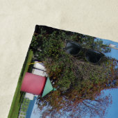 Serviette de plage du phare Pt Aux Barques (En situation)