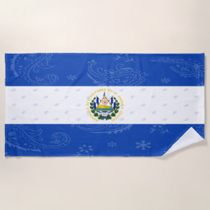 Serviette de plage du Salvador