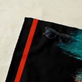 Serviette De Plage Dualité de la vague de particules (En situation)