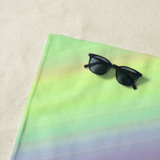 Serviette De Plage Dubstep Notes Beach Towel (En situation)