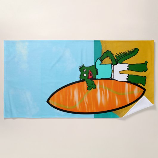 Serviette de plage d'Ulysses (Devant)