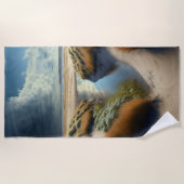 Serviette De Plage Dunes côtières néerlandaises (Devant)