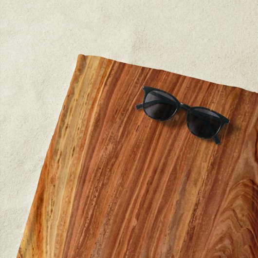 Serviette De Plage Dunes De Sable (En situation)