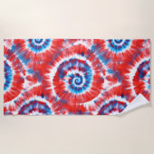 Serviette De Plage Dye cravate (Devant)