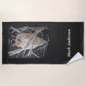 Serviette De Plage Eared owed votre nom Beach Towel (Devant)