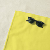 Serviette De Plage Eat Sleep Beach Repeat (En situation)