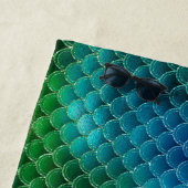 Serviette De Plage Écailles de Sirène (En situation)