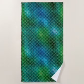 Serviette De Plage Écailles de Sirène (Devant)