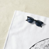 Serviette De Plage Écart de confiance (En situation)