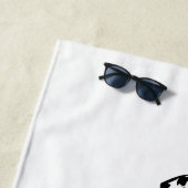 Serviette De Plage Écart et silence (En situation)