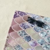 Serviette De Plage Échelle de Parties scintillant de sirène d'été #13 (En situation)