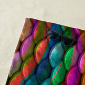 Serviette De Plage Échelles de sirène (En situation)