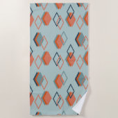 Serviette De Plage Échos diamant (Devant)