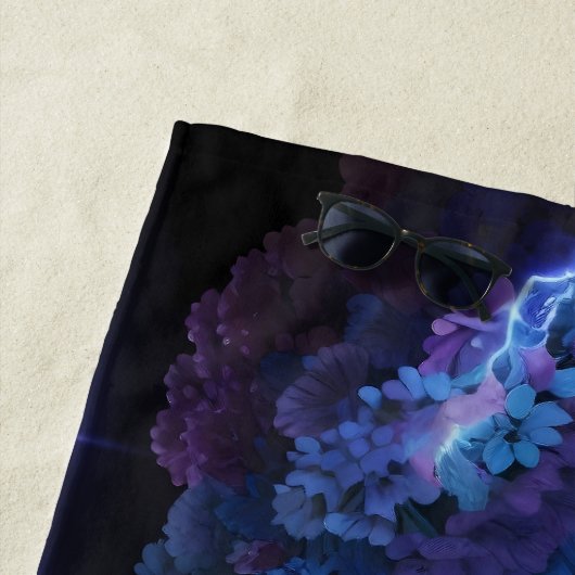 Serviette De Plage Éclair (En situation)