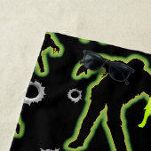 Serviette De Plage École de garçons Zombie (En situation)