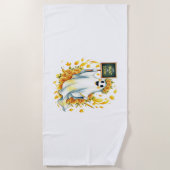 Serviette De Plage École Ghost Haunt Halloween (Devant)