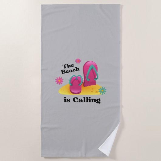 Serviette De Plage École Hello Summer Beach Holiday (Devant)