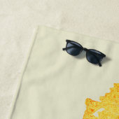Serviette De Plage École tropicale (En situation)