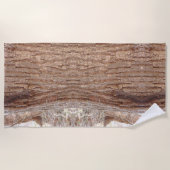 Serviette De Plage écorce d'arbre (Devant)