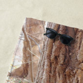 Serviette De Plage écorce d'arbre (En situation)