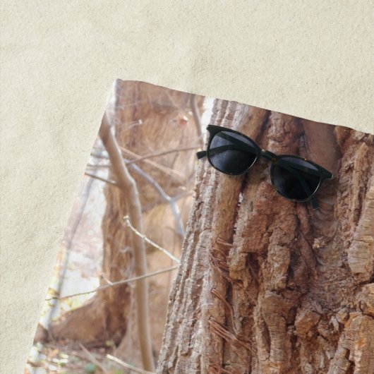 Serviette De Plage écorce d'arbre (En situation)