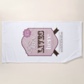 Serviette De Plage écriture sainte de la bible chrétienne romains 8 r (Devant)