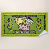 Serviette De Plage Ed, Edd, n Eddy Dollar Bill (Devant)