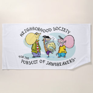 Serviette De Plage Ed, Edd, n Eddy - Jawbreakers