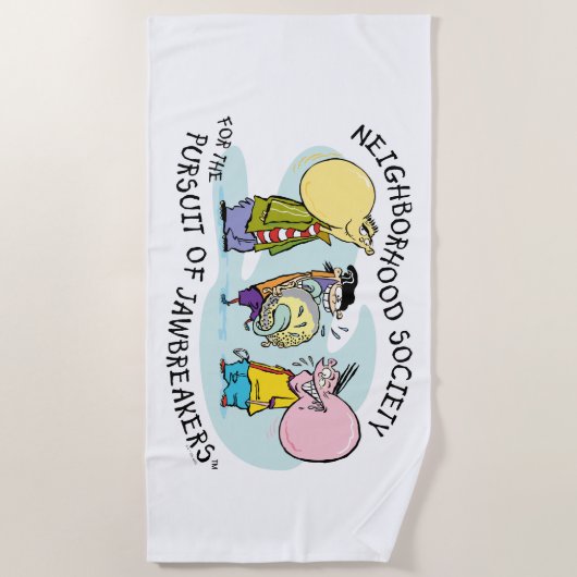 Serviette De Plage Ed, Edd, n Eddy - Jawbreakers (Devant)