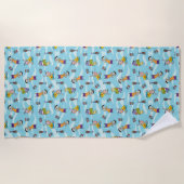 Serviette De Plage Ed, Edd, n Motif Eddy (Devant)