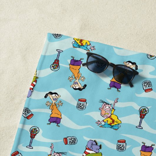 Serviette De Plage Ed, Edd, n Motif Eddy (En situation)