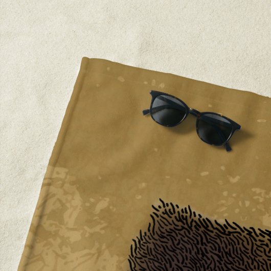 Serviette De Plage Edgar (En situation)