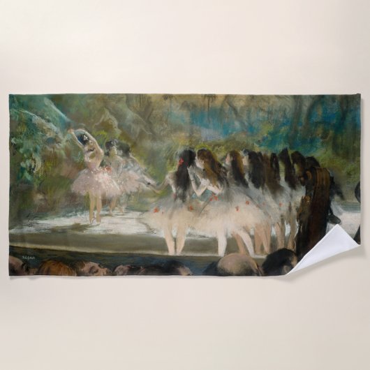 Serviette De Plage Edgar Degas - Ballet à l'Opéra de Paris (Devant)