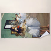 Serviette De Plage Edgar Degas - Classe Danse (Devant)